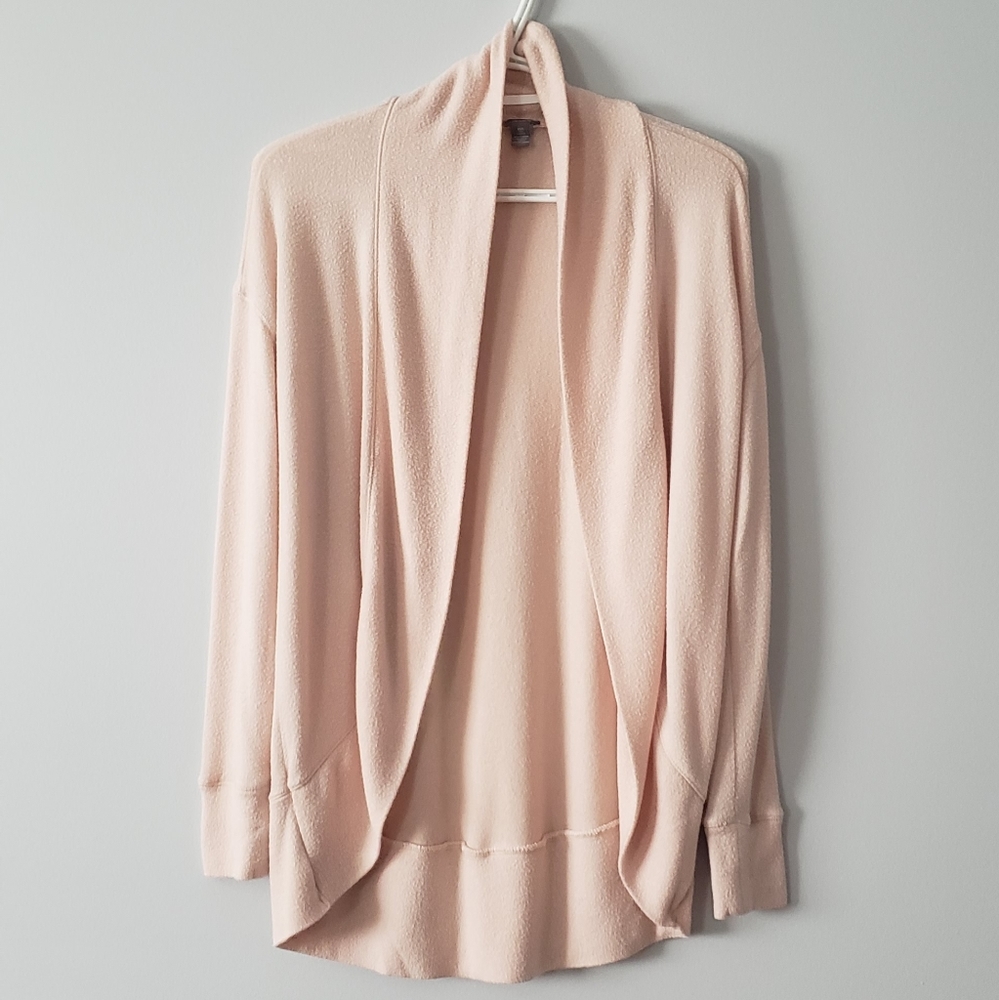 aerie blush lounge cardigan